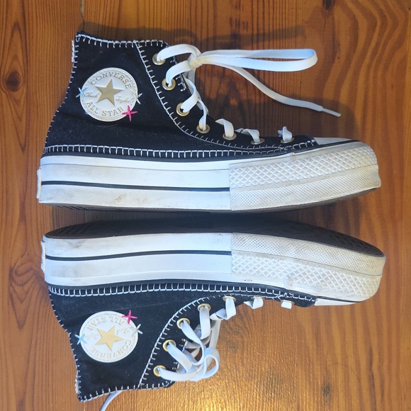 Converse Chuck Taylor High-tops   Platform Sneakers - Picture 3 of 7